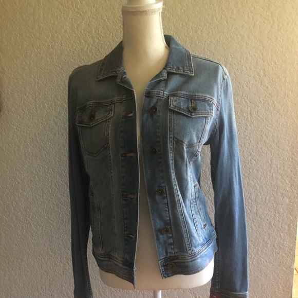 Merona denim jean jacket - Picture 4 of 9